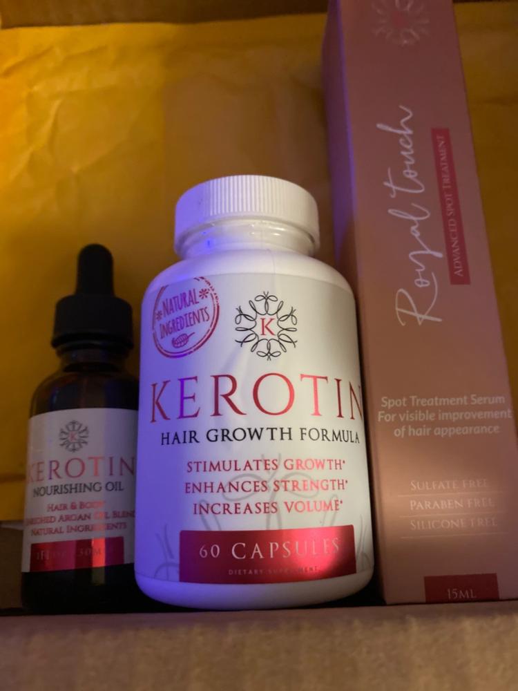 Precision Hair Growth Serum - Customer Photo From Marie