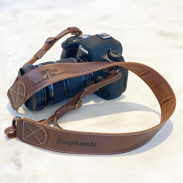 MegaGear Sierra Series Genuine Leather Shoulder or Neck Strap for All Cameras - Customer Photo From Chelsea