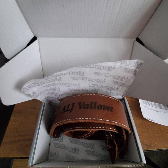 MegaGear Sierra Series Genuine Leather Shoulder or Neck Strap for All Cameras - Customer Photo From Melissa
