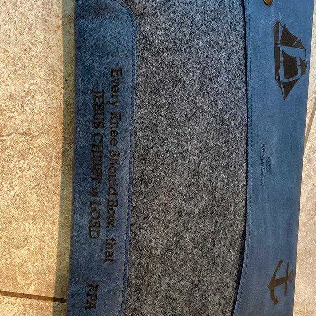 MegaGear Fine Leather and Fleece Sleeve Bag for MacBook Pro and Air, 16 Inch, 15 Inch, 13 Inch, 13.3 Inch and iPad Pro 12.9‑inch MacBook Case - Customer Photo From Randal Amos