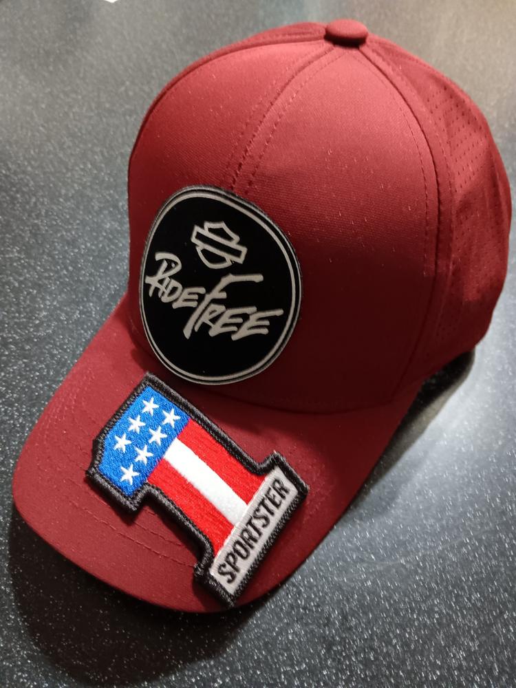 #1 Sportster Motorcycle Patch - Customer Photo From David Leemon