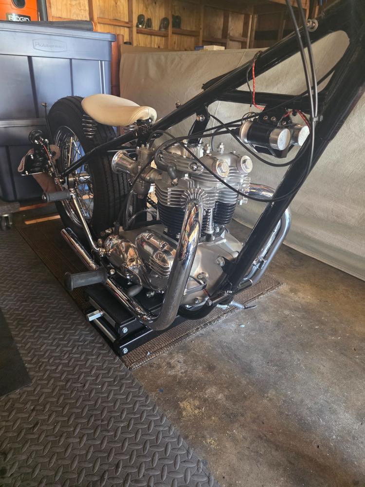 Triumph Copper Head Gasket 9 Bolt - 650cc Triumph twins 1963 & up OEM # 70-4547 - Customer Photo From Anonymous