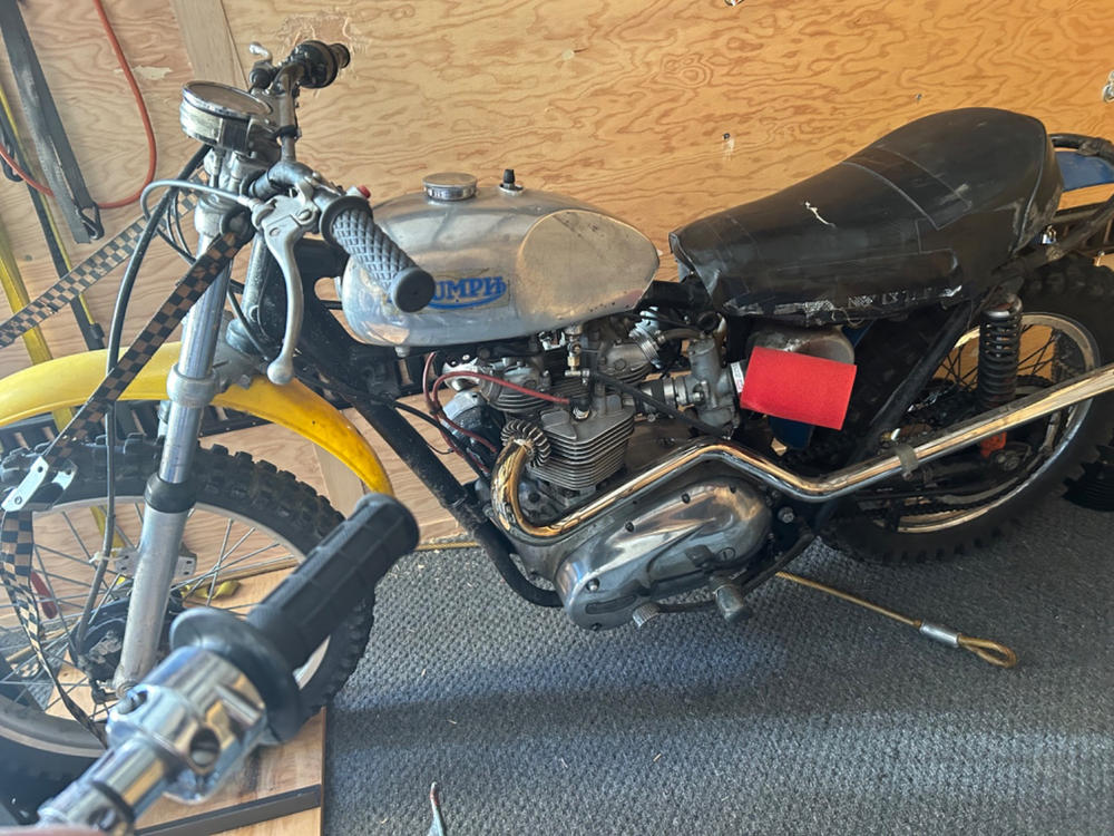 Kickstart Lever Kicker Arm Triumph 650 750cc & Triumph BSA Triples OEM # 57-7018 - Customer Photo From Anonymous