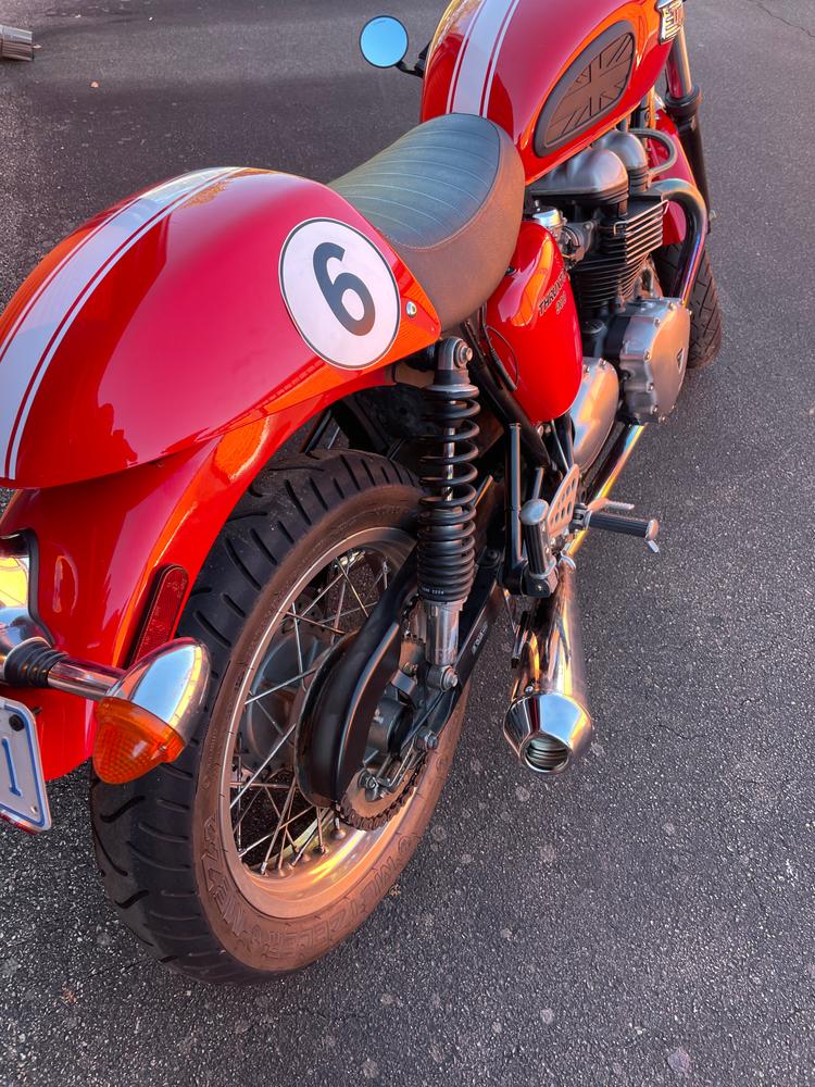 Reverse Cone Shorty Megaphone Exhaust Mufflers - Chrome - Customer Photo From Tom Goebelbecker