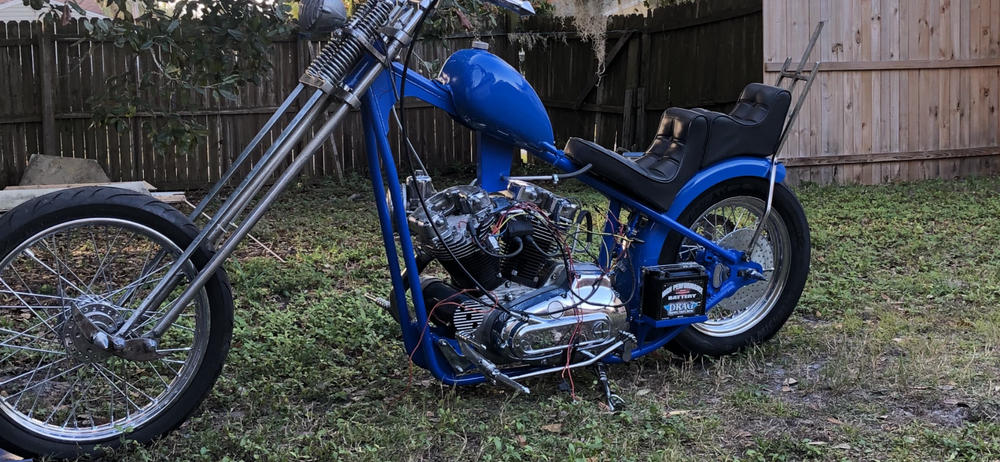 Steel 16 inch Fender for Vintage Style Tires - Customer Photo From Terry olone