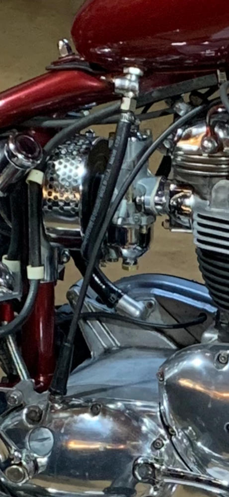 Brass Float Bowl Drain Plug for Amal Carburetors - Customer Photo From philip giordano