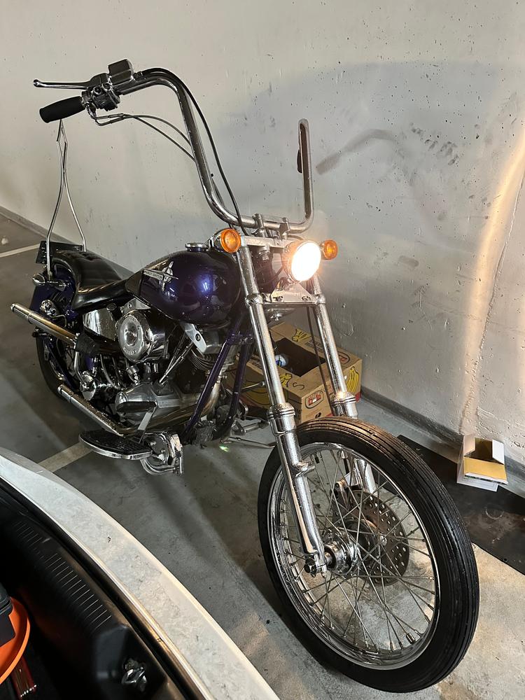 4-1/2 inch diameter Chrome Early Model Headlight - Customer Photo From Clay