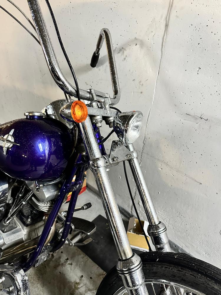 4-1/2 inch diameter Chrome Early Model Headlight - Customer Photo From Clay
