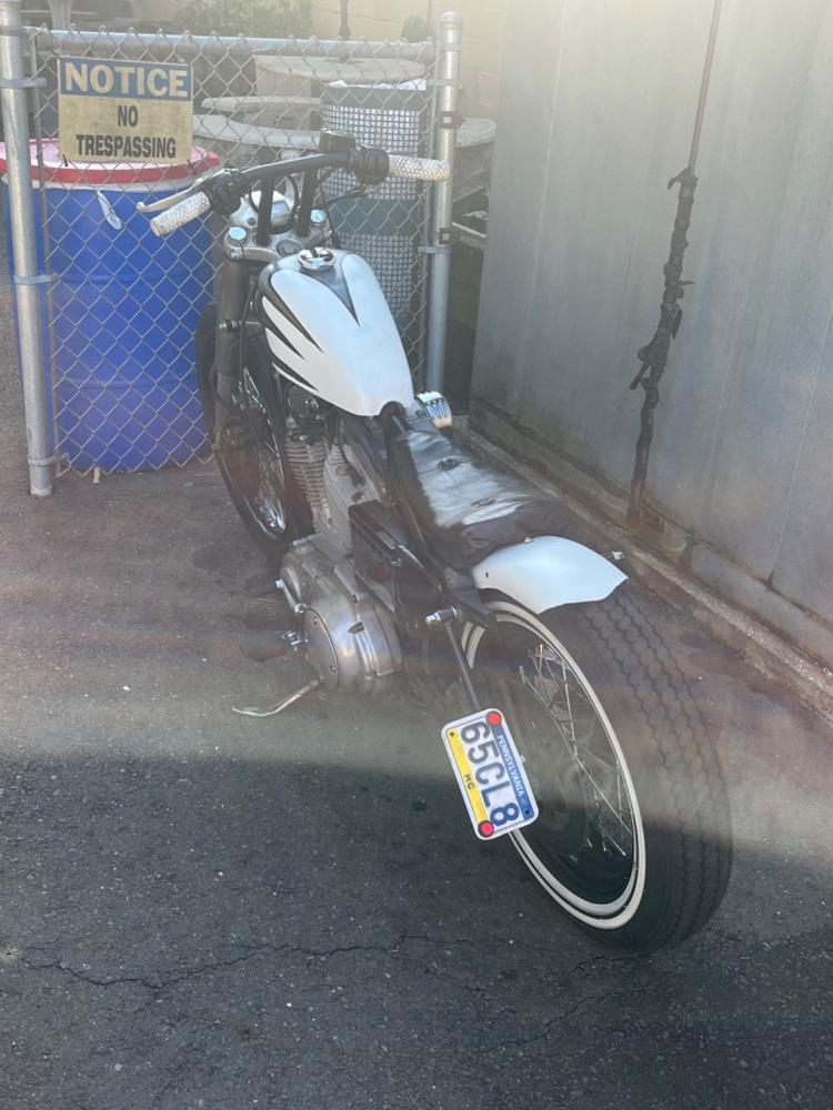Screw-In Harley Stock Style Vented Gas Cap - 1996 & up - Chrome - Customer Photo From michael Guido