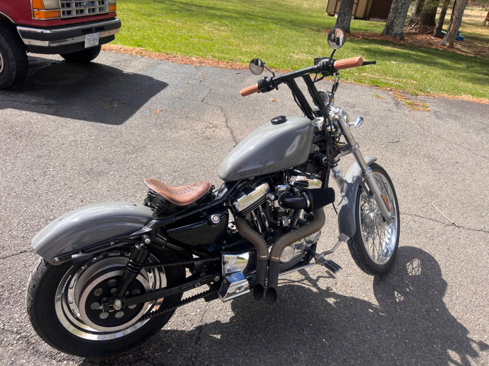 Screw-In Harley Stock Style Vented Gas Cap - 1996 & up - Black - Customer Photo From Anonymous