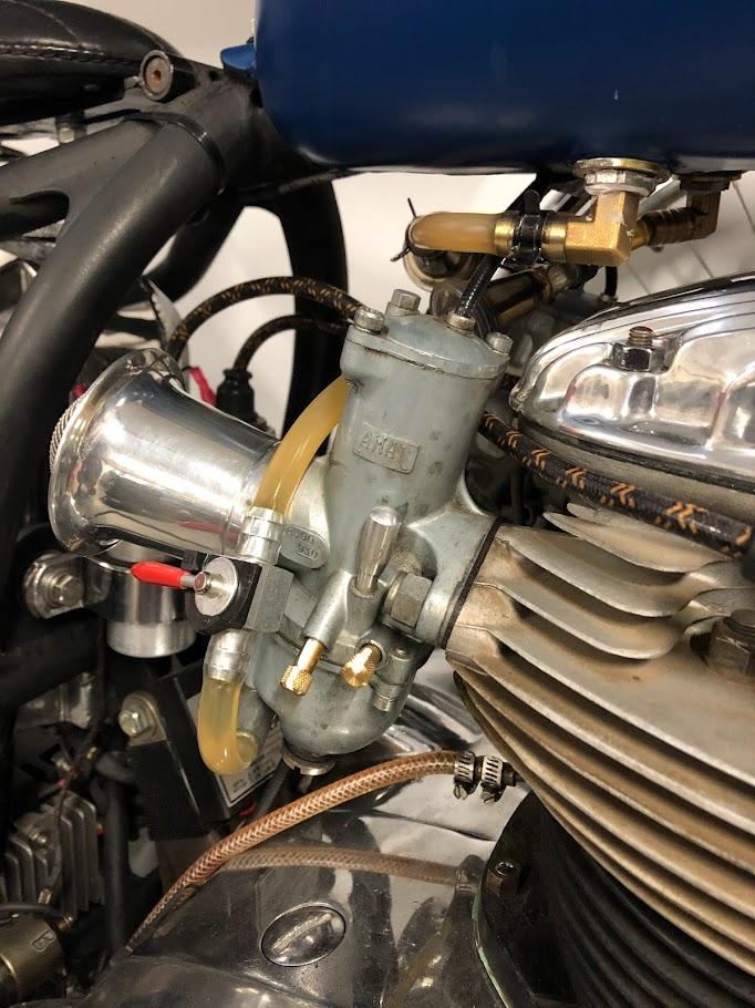 Brass Amal Fuel / Air and Throttle Stop Extended Screws - Customer Photo From Nick