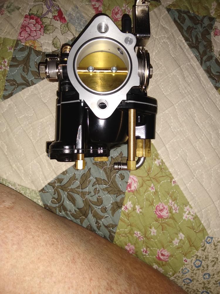 S&S Super E and G Carb Extended Float Bowl Screws - Brass - Customer Photo From D.E. Sealey