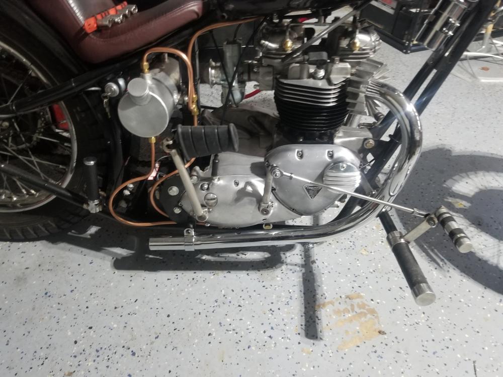 Popsicle Kicker Pedal with Rubber for 1977 & earlier Harley-Davidson Kicker Arms Replaces OEM 33175-16A - Customer Photo From Justin Workman
