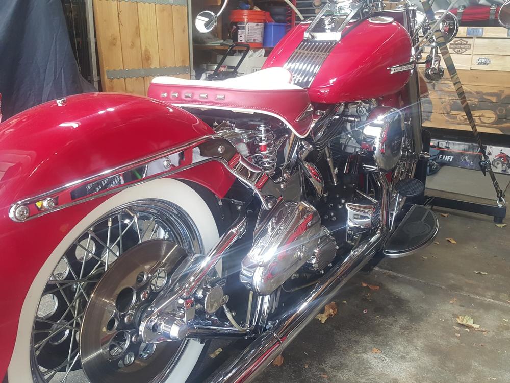 #2984-2 5 inch Heavy Duty Solo Seat Springs - Made in USA - Chrome Plated - Customer Photo From RONALD CUMMIFORD