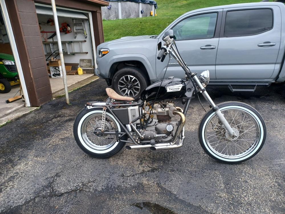 Clutch Cable Triumph 750 Twins T140 TR7 OEM 60-3925 - Customer Photo From Rodney Brewer