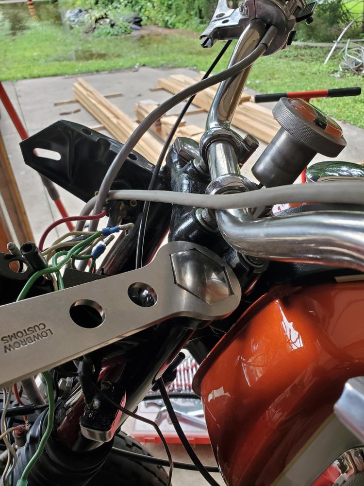 Fork Nut Wrench 1-5/16 and 1-1/2 inch for Triumph Norton BSA - Customer Photo From David Hughes