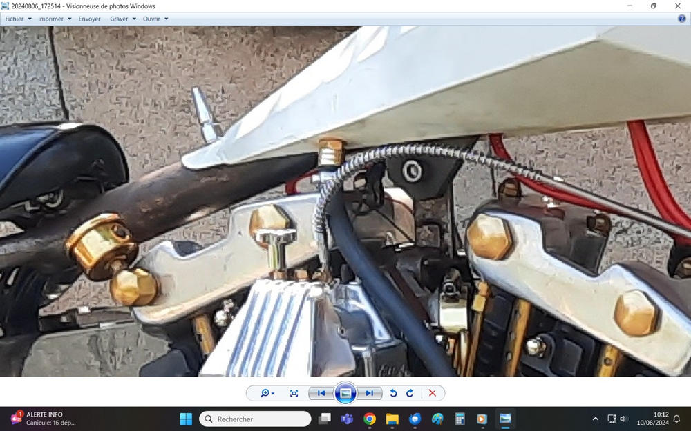 1/4 inch NPT  Polished Brass Petcock - Customer Photo From Thierry Fellot