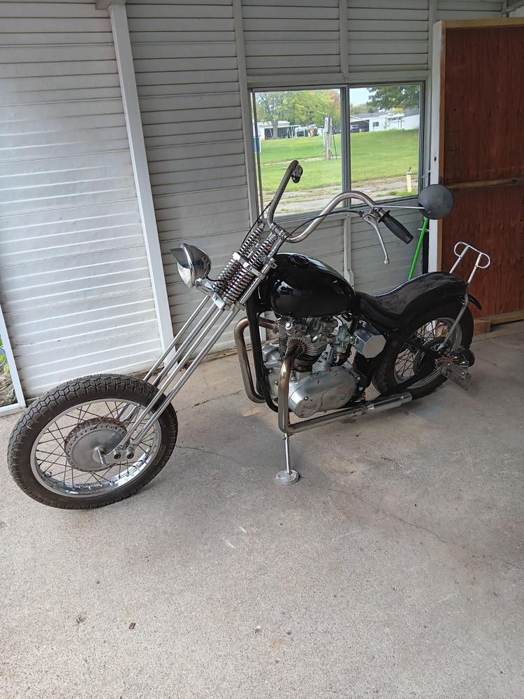 Throttle Cable with Splitter Assembly Triumph T120 T140 1970-78 OEM # 60-7002 - Customer Photo From Dennis Waybrant