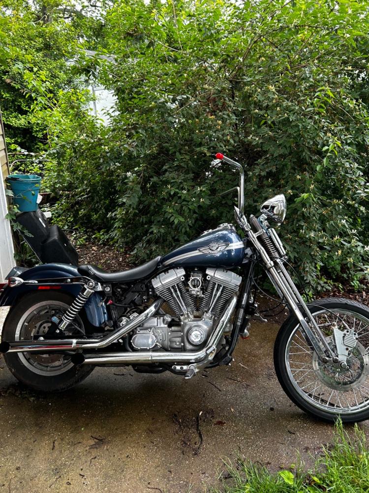 Springer Style Bottom Mount Headlight - Chrome - Customer Photo From Anonymous