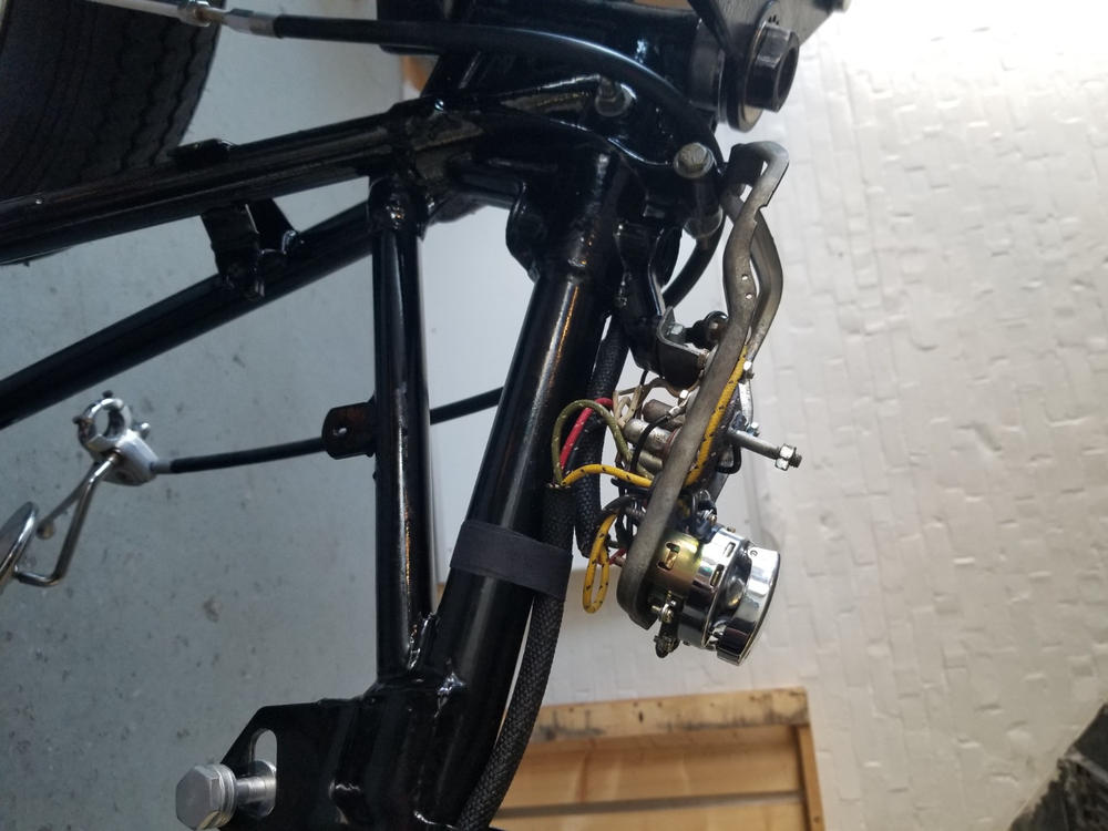 5 Post Ignition Key Switch Replaces Harley-Davidson OEM # 71500-36T - Chrome Bezel - Customer Photo From James Kelly