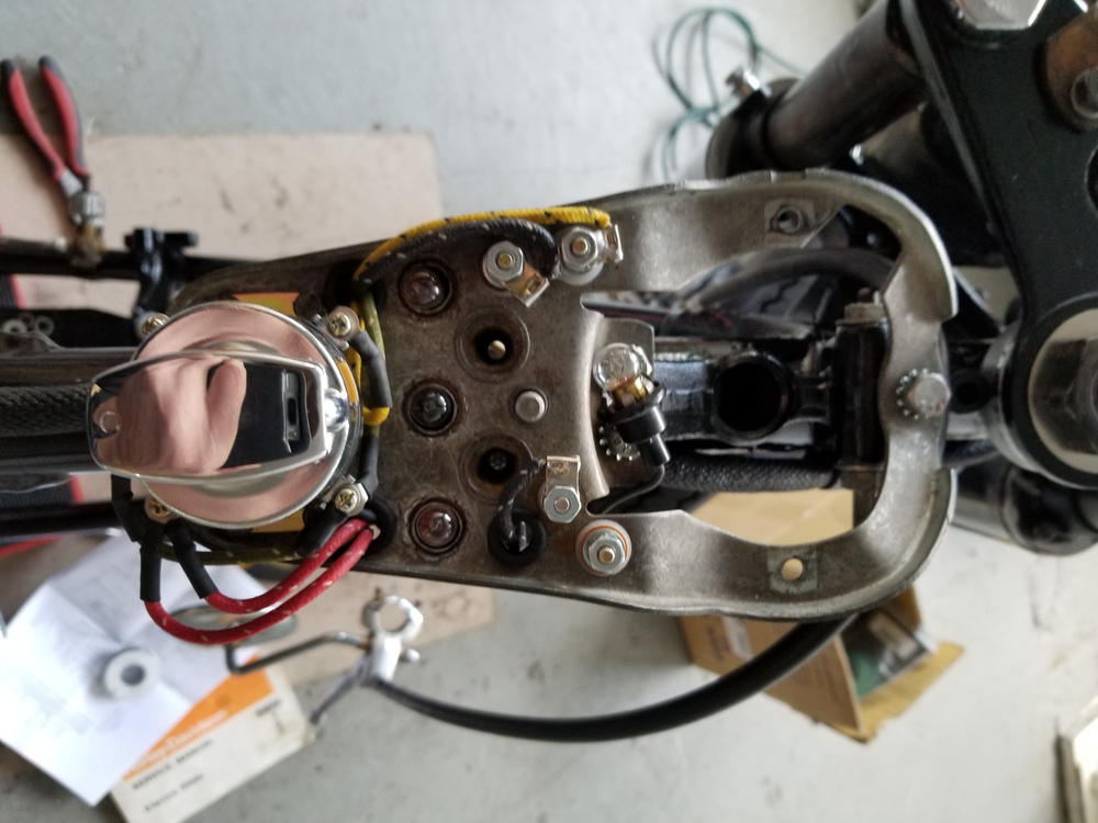 5 Post Ignition Key Switch Replaces Harley-Davidson OEM # 71500-36T - Chrome Bezel - Customer Photo From James Kelly