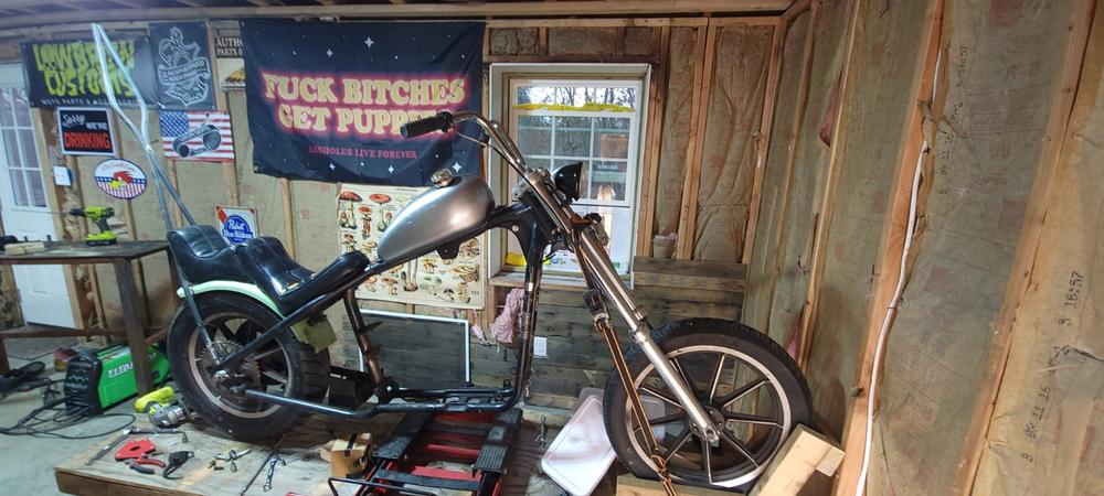 Frisco Mount Banana Gas Tank - Bayonet Filler - Shallow Tunnel - Customer Photo From David Hartsook