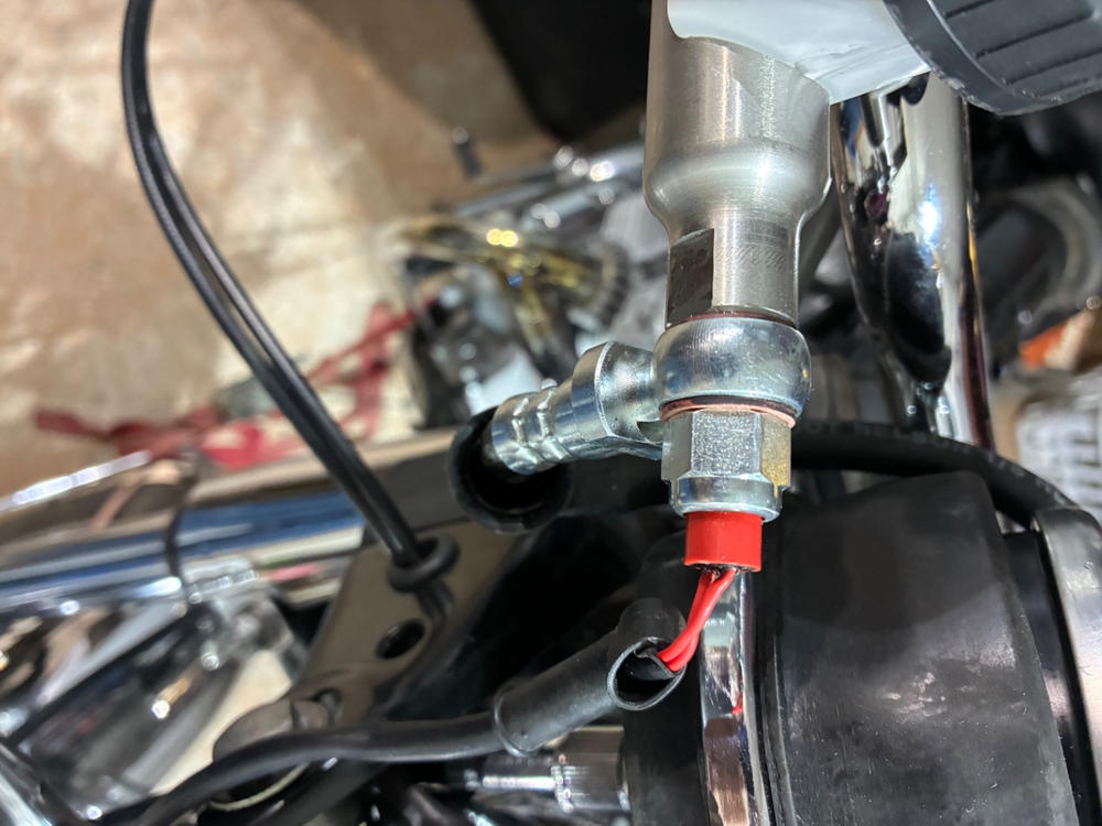 Replacement Brake light Banjo Bolt Boot - Customer Photo From Vaughn Langless