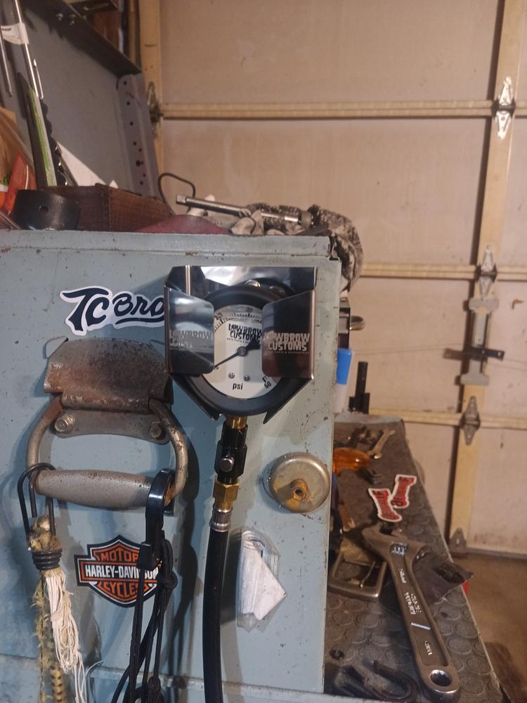Professional 0-60 PSI Tire Gauge - Customer Photo From Chris Edgar