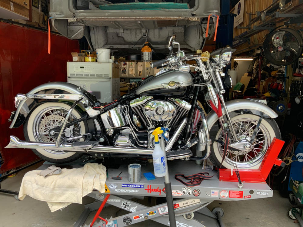 Oil Filter - Chrome - Harley-Davidson Twin Cam - K&N Part # KN-171C - Customer Photo From Anonymous