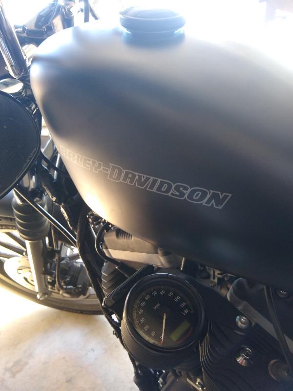 Speedometer Relocation Bracket - Black - 2004-2013 Harley-Davidson Sportster XL - Customer Photo From Anonymous