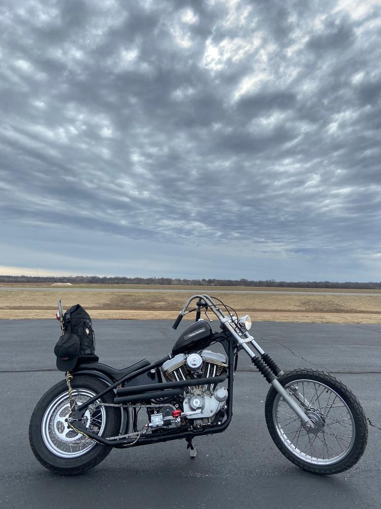 Replacement Mounting Bracket Shotgun Exhaust Pipes 1990-03 Harley-Davidson Sportster XL - Customer Photo From Jose A Hernandez