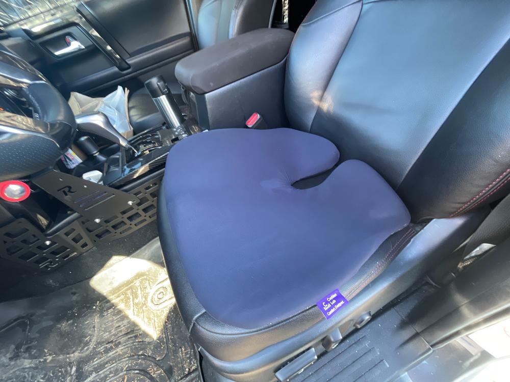 ANSDMO Memory Foam Car Seat Fill Cushion-Car Seat Cushion for Car Seat Driver - Low Back & Tailbone Pain Relief Car Seat Pad - for Car Travel, Long