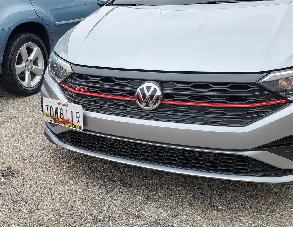CravenSpeed Platypus License Plate Mount for Volkswagen VW Jetta, Incl GLI 2020