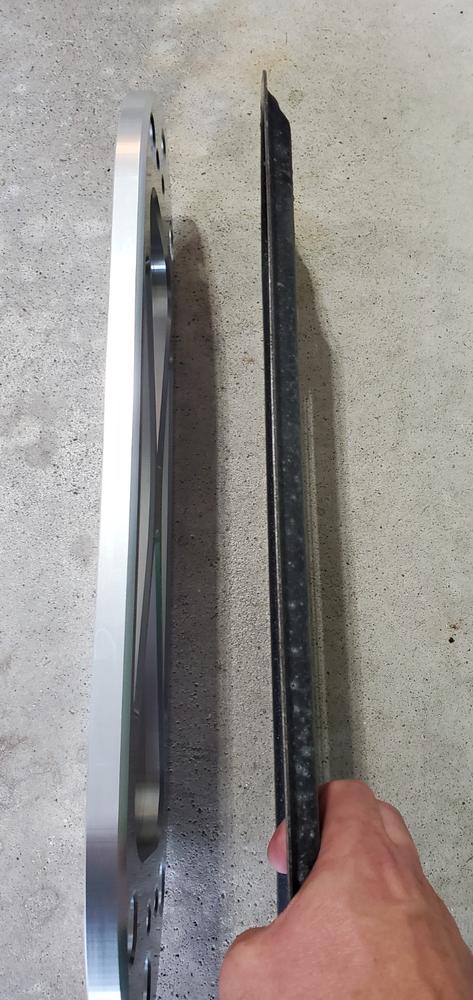 The Big Pair Chassis Brace for MINI Cooper 5-Door F55 (2015-2021) - Customer Photo From Richard Stammitt 