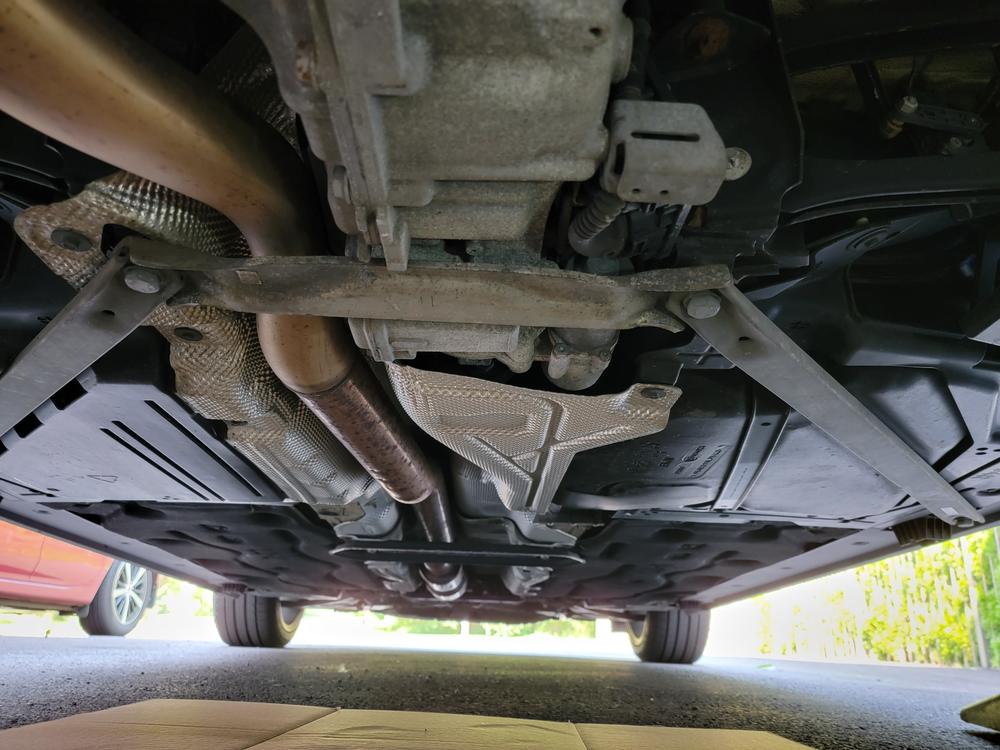 The Big Pair Chassis Brace for MINI Clubman F54 (2016-2021) - Customer Photo From PeterG