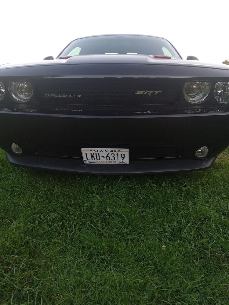 The Platypus License Plate Mount for Dodge Challenger 3rd gen 2008 to 2023 - Customer Photo From Thomas Fillmore
