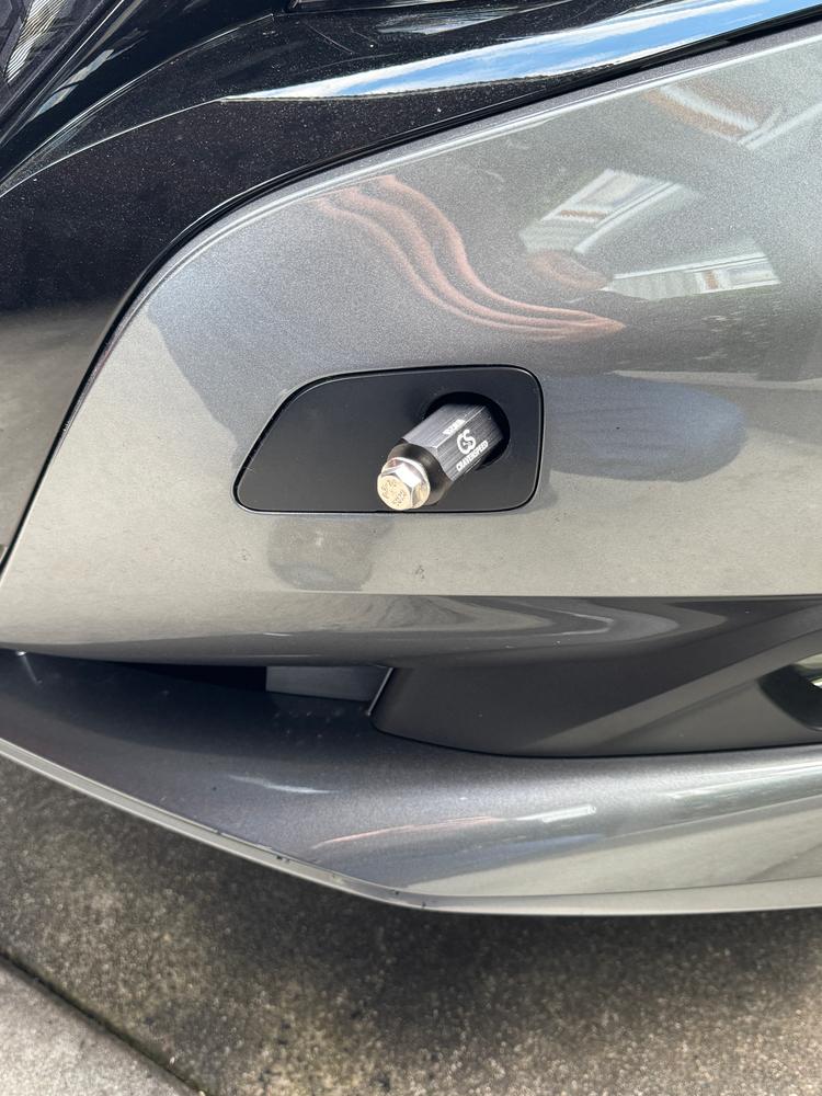 The Platypus License Plate Mount - Customer Photo From Brett Mullins