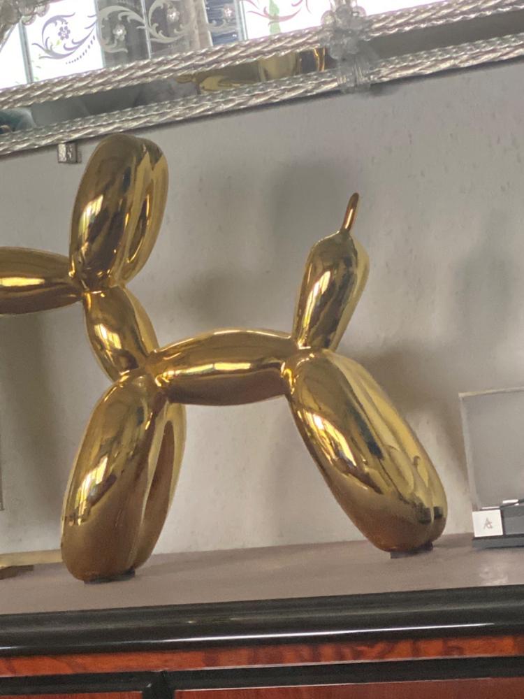 ArtZ® Balloon Dog Sculpture - Customer Photo From Björn Lefnaer
