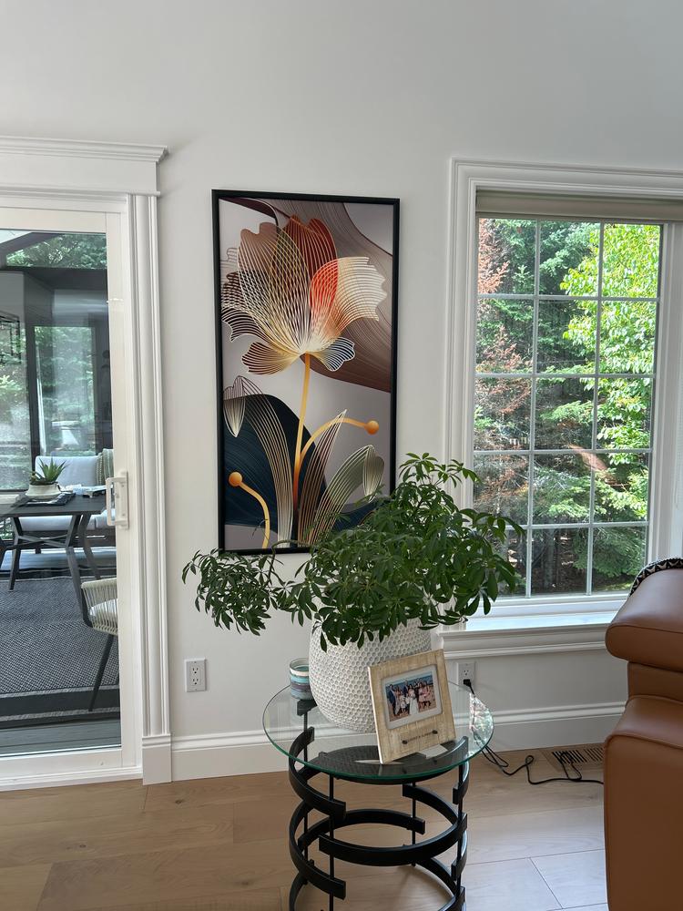 ArtZ® Nordic Abstract Flower Paintings - Customer Photo From cecile