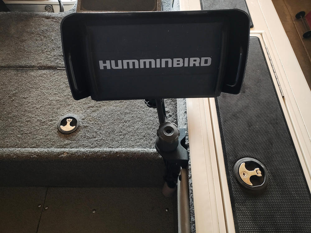 Humminbird Visors - Helix 8 G3N, Helix 9 G3N, Helix 8 G4N, Helix 9 G4N - Customer Photo From Randy Hall