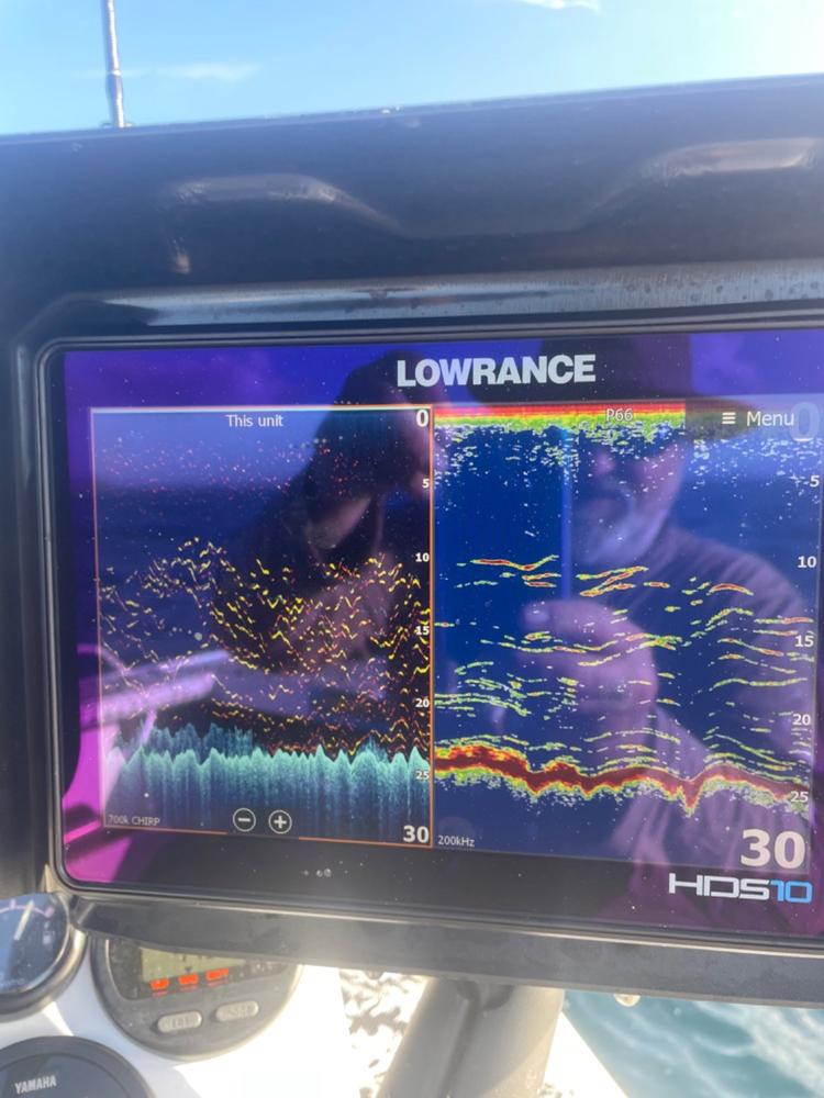 Lowrance Visors - Customer Photo From Darren Visco