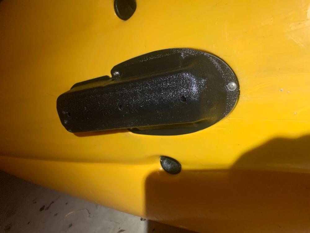 BerleyPro Lowrance SideScan Ready Transducer Mount (Suits Hobie®) - Customer Photo From Aaron Shenk