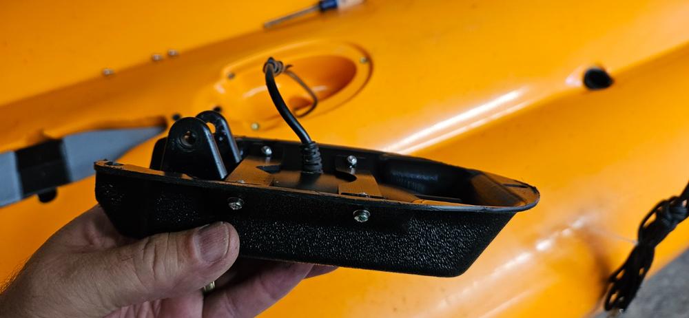 BerleyPro Humminbird Ready Transducer Mount (Suits Hobie®) - Customer Photo From Paul Dufford