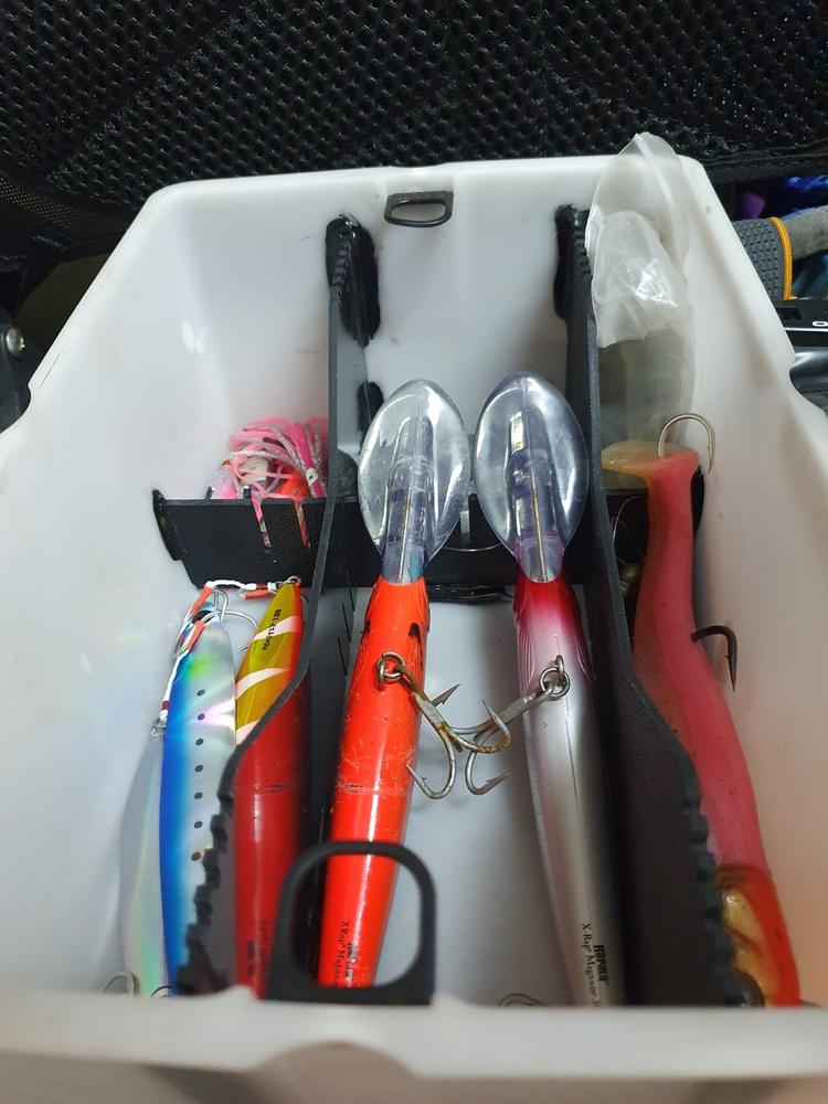 Rectangular Bucket Organiser (Suits Hobie®) - Customer Photo From Miguel Angel Sanchez Mendez