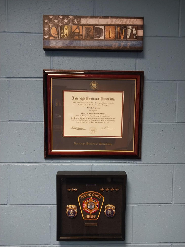 Law Enforcement Officer Letter Name Print - Customer Photo From Cindy Giardina