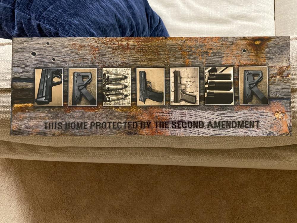 Vintage Firearm Guns Name Art - Customer Photo From Shelly P.