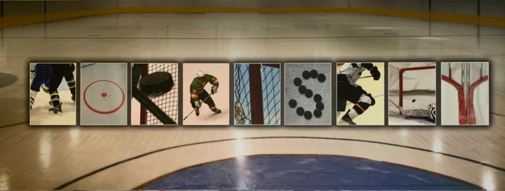 Hockey Name Art Print - Customer Photo From Bonnie Morrissey 