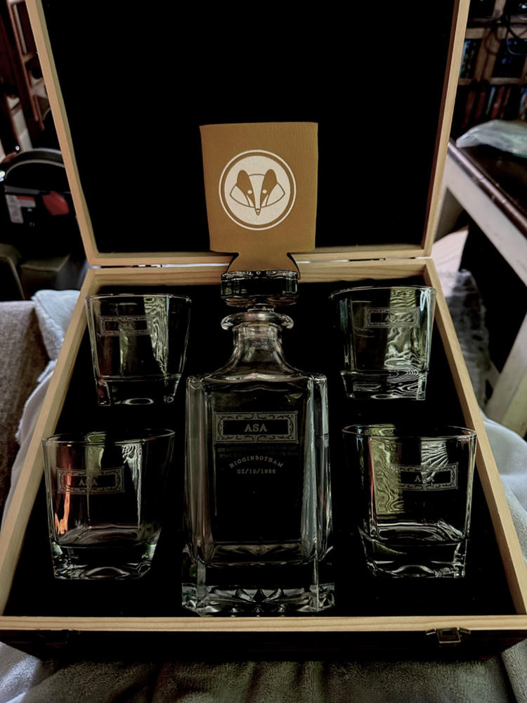 Whiskey Decanter: The Classic - Customer Photo From Michael Higginbotham