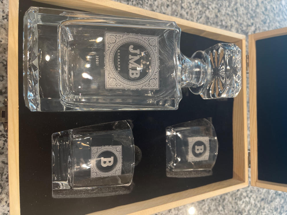 Decanter Gift Set | 70% OFF - Customer Photo From Shamill Baines