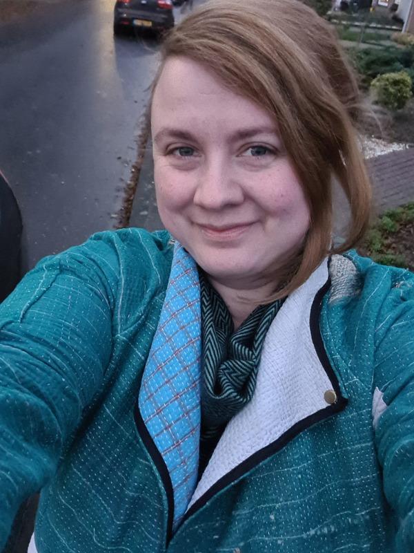 kantha vintage dress coat long jaya - Customer Photo From Kirsten B